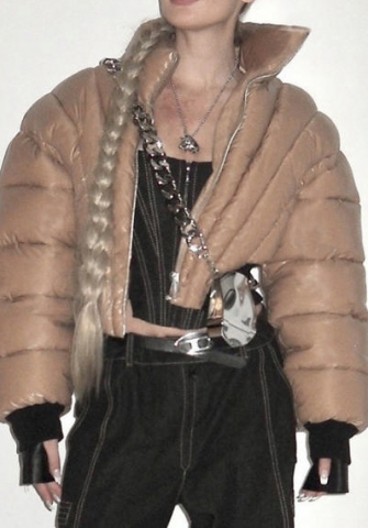 (Only Tops)(Khaki)2023 Styles Women Sexy&Fashion Autumn/Winter TikTok&Instagram Styles Front Zipper Coat