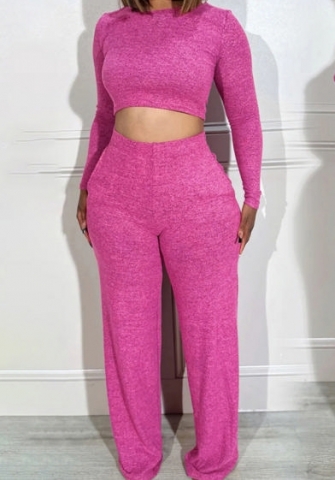 (Rose)2023 Styles Women Sexy&Fashion Autumn/Winter TikTok&Instagram Styles Long Sleeve Two Piece Suit