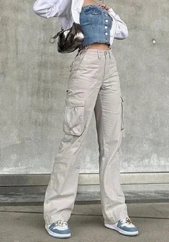 (Only Bottom)(Real Image)2023 Styles Women Sexy&Fashion Autumn/Winter TikTok&Instagram Styles Trousers Long Pants