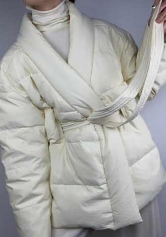 (Real Image)2023 Styles Women Sexy&Fashion Autumn/Winter TikTok&Instagram Styles Open Coat With Waist Tie