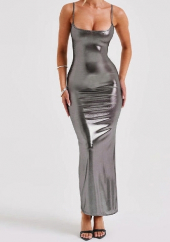 (Real Image)2023 Styles Women Sexy&Fashion Autumn/Winter TikTok&Instagram Styles Strap Maxi Dress