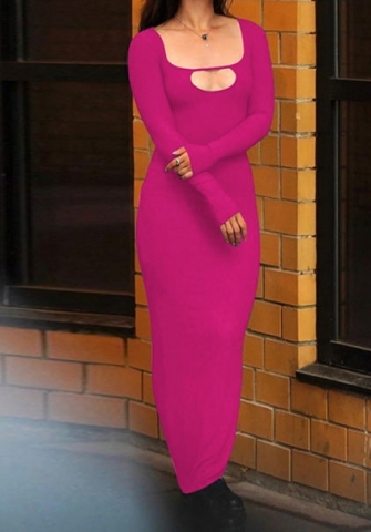 (Real Image)2023 Styles Women Sexy&Fashion Autumn/Winter TikTok&Instagram Styles Long Sleeve Maxi Dress