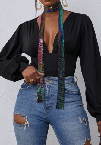 (Only Scarf)(Colorful)2023 Styles Women Sexy&Fashion Autumn/Winter TikTok&Instagram Styles Sequins Scarf