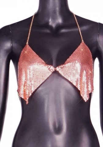 (Rose)2023 Styles Women Sexy&Fashion Autumn/Winter TikTok&Instagram Styles Sequins Bar Tops