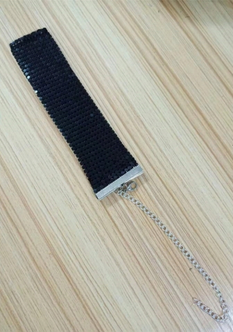 (Black)2023 Styles Women Sexy&Fashion Autumn/Winter TikTok&Instagram Styles Sequins Necklace