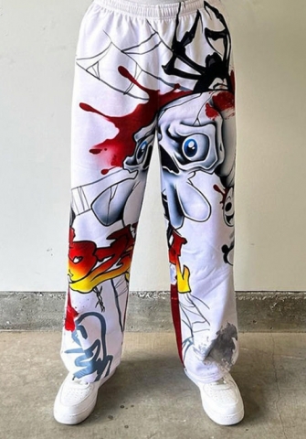 (Real Image)2023 Styles Women Sexy&Fashion Autumn/Winter TikTok&Instagram Styles Print Loose Long Pants