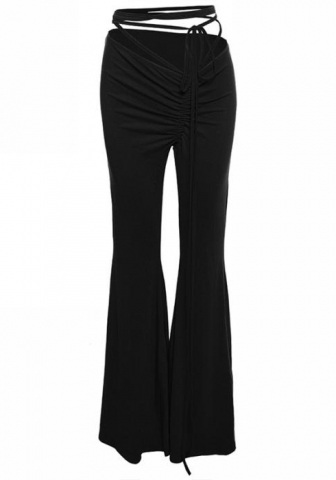 (Real Image)2023 Styles Women Sexy&Fashion Autumn/Winter TikTok&Instagram Styles Tie Long Pants