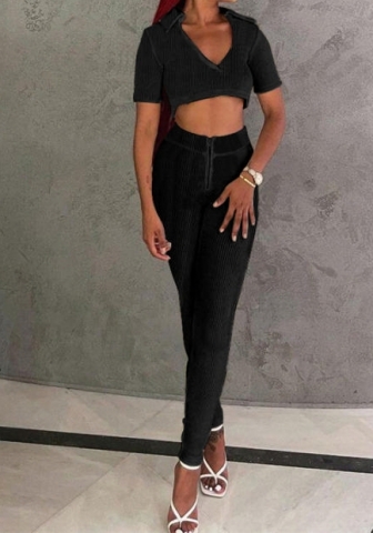 (Black)2023 Styles Women Sexy&Fashion Autumn/Winter TikTok&Instagram Styles Two Piece Suit