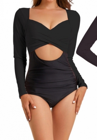 (Real Image)2024 Styles Women Sexy&Fashion Sprint/Summer TikTok&Instagram Styles Surfing Wetsuit Sun-proof Swimwear