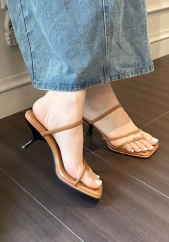 (Real Image)2024 Styles Women Sexy&Fashion Sprint/Summer TikTok&Instagram Styles High Heels
