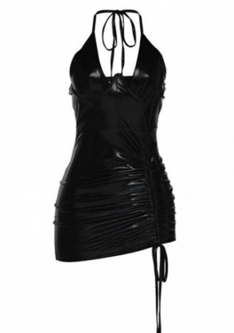 (Real Image)2024 Styles Women Sexy&Fashion Sprint/Summer TikTok&Instagram Styles Halter Tie Club Dress