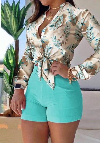 (Include Waist Tie)2024 Styles Women Sexy&Fashion Sprint/Summer TikTok&Instagram Styles Bohemian Short Two Piece Suit