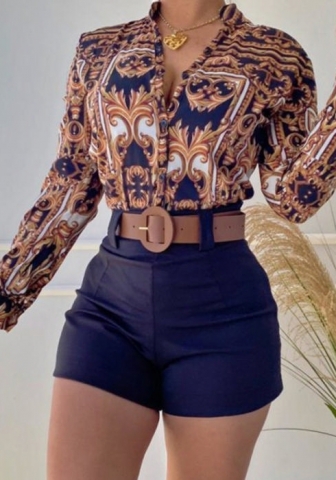 (Include Waist Tie)2024 Styles Women Sexy&Fashion Sprint/Summer TikTok&Instagram Styles Bohemian Short Two Piece Suit