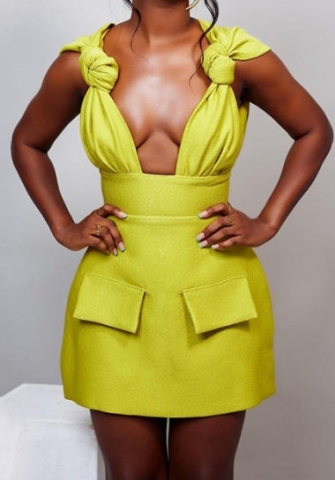 (Orange)2024 Styles Women Sexy&Fashion Sprint/Summer TikTok&Instagram Styles Irregular Club Dress