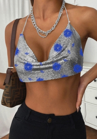 (Only Tops)2024 Styles Women Sexy&Fashion Sprint/Summer TikTok&Instagram Styles Sequins Tank Tops