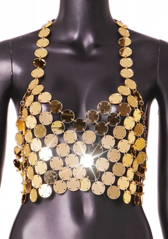 (Only Tops)2024 Styles Women Sexy&Fashion Sprint/Summer TikTok&Instagram Styles Sequins Tank Tops