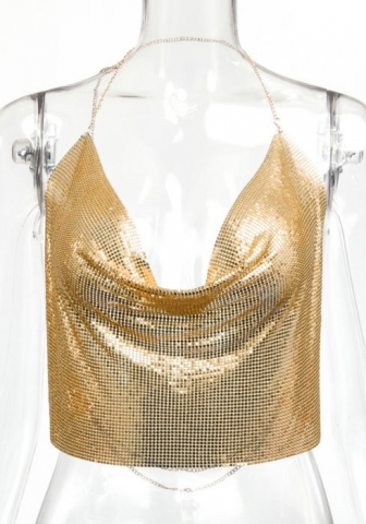 (Real Image)2024 Styles Women Sexy&Fashion Sprint/Summer TikTok&Instagram Styles Sequins Tank Tops