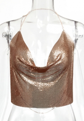 (Real Image)2024 Styles Women Sexy&Fashion Sprint/Summer TikTok&Instagram Styles Sequins Tank Tops