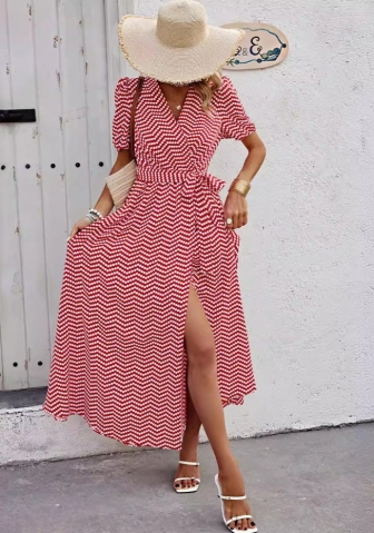 (Real Image)2024 Styles Women Sexy&Fashion Sprint/Summer TikTok&Instagram Bohemian Styles Maxi Dress