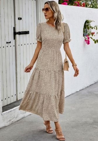 (Real Image)2024 Styles Women Sexy&Fashion Sprint/Summer TikTok&Instagram Bohemian Styles Maxi Dress
