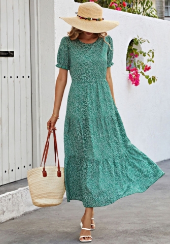 (Real Image)2024 Styles Women Sexy&Fashion Sprint/Summer TikTok&Instagram Bohemian Styles Maxi Dress