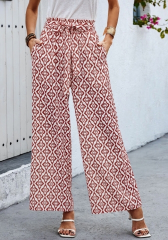 (Real Image)2024 Styles Women Sexy&Fashion Sprint/Summer TikTok&Instagram Bohemian Styles Long Pants
