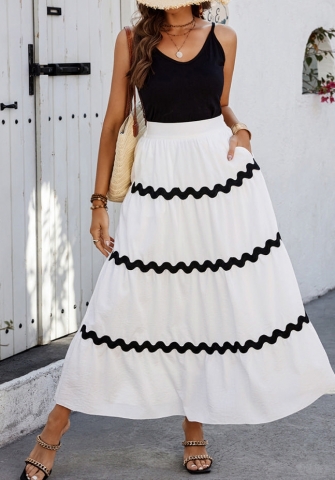 (Only Bottom)(Real Image)2024 Styles Women Sexy&Fashion Sprint/Summer TikTok&Instagram Bohemian Styles Skirts