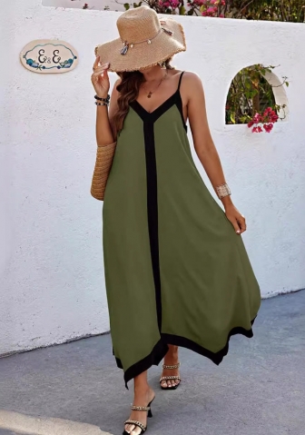 (Real Image)2024 Styles Women Sexy&Fashion Sprint/Summer TikTok&Instagram Bohemian Styles Strap Maxi Dress