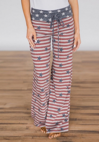 (Real Image)2024 Styles Women Sexy&Fashion Sprint/Summer TikTok&Instagram Bohemian Styles Loose Long Pants