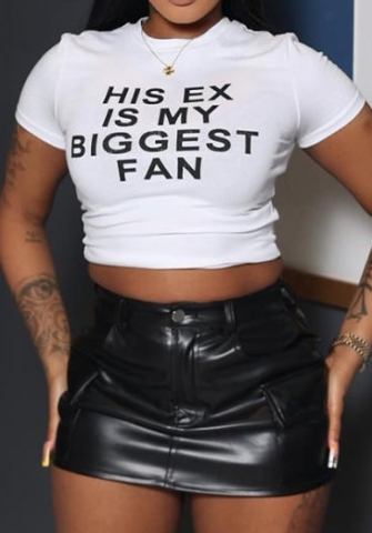 (Only Tops)(Real Image)2024 Styles Women Sexy&Fashion Sprint/Summer TikTok&Instagram Print Letter Short Sleeve Tank Tops