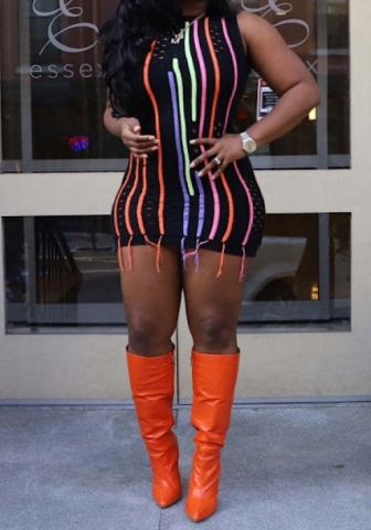 (Real Image)2024 Styles Women Sexy&Fashion Sprint/Summer TikTok&Instagram Sweater Mini Dress