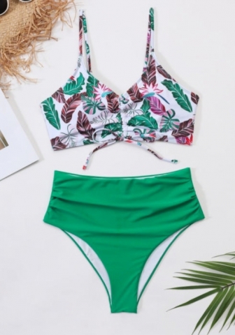 (Green)(Real Image)2024 Styles Women Sexy&Fashion Sprint/Summer TikTok&Instagram Bikini Set