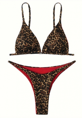 (Real Image)2024 Styles Women Sexy&Fashion Sprint/Summer TikTok&Instagram Print Bikini Set