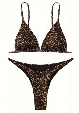 (Real Image)2024 Styles Women Sexy&Fashion Sprint/Summer TikTok&Instagram Print Bikini Set