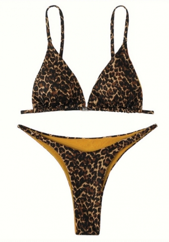 (Real Image)2024 Styles Women Sexy&Fashion Sprint/Summer TikTok&Instagram Print Bikini Set