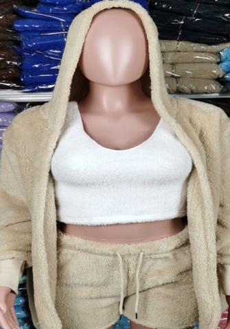 (Apricot)2024 Styles Women Sexy&Fashion Sprint/Summer TikTok&Instagram 3 Piece Sets