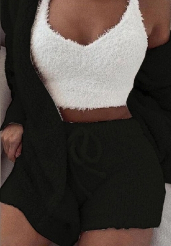 (Black)2024 Styles Women Sexy&Fashion Sprint/Summer TikTok&Instagram 3 Piece Sets