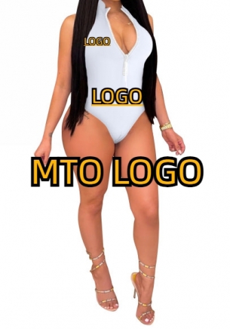(Display Sample Link)MTO Logo Women/Men Bodysuit