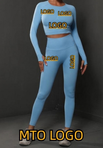 (Display Sample Link)MTO Logo Women Yoga Activewear
