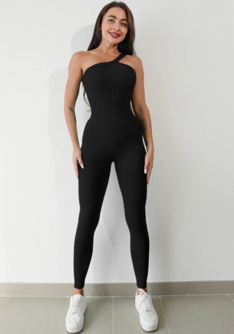 (Real Image)2024 Styles Women Sexy&Fashion Sprint/Summer TikTok&Instagram Solid Color Jumpsuit