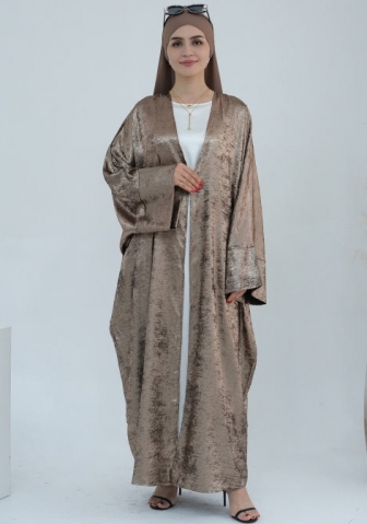 (Only Open Coats,Not including a headscarf)(Real Image)2024 Styles Women Muslim Tassel Long Sleeve Open Coats