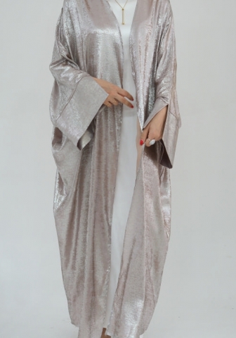 (Only Coats)(Real Image)2024 Styles Women Sexy&Fashion TikTok&Instagram Muslim Tassel Long Sleeve Open Coats