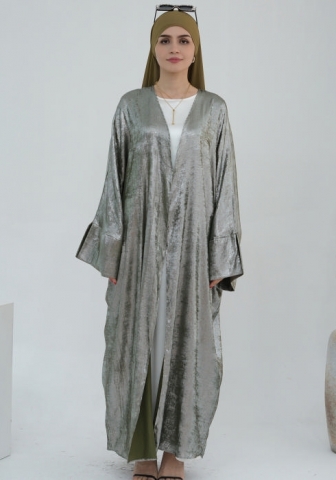 (Only Coats)(Real Image)2024 Styles Women Sexy&Fashion TikTok&Instagram Muslim Tassel Long Sleeve Open Coats