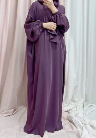(Real Image)2024 Styles Women Muslim Tassel Long Sleeve Maxi Dress