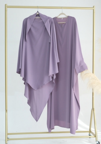 (Real Image)2024 Styles Women Muslim Tassel Long Sleeve Solid Color Batwing Sleeve Long Robe