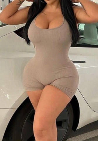 (Real Image)2024 Styles Women Summer Sexy Backless Fashion Sports Playsuit