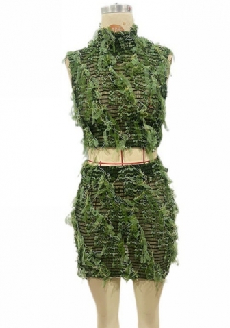 (Real Image)2024 Styles Women Summer Fashion Street Style Sexy Fitted Crop Top and High-Waisted Skirt Set