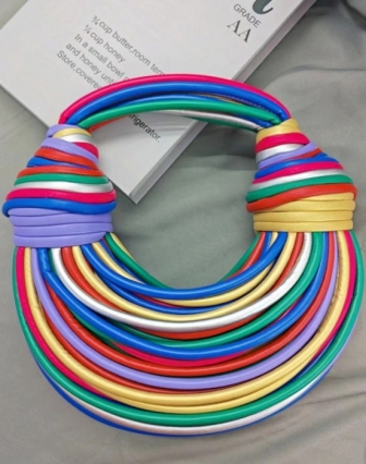 (Real Image)2024 Styles Women Fashionable Niche Design Unique Woven Noodle Crossbody Tote Bag