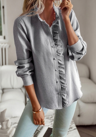 (Real Image)2024 Styles Women Autumn/Winter Stylish Office-Wear Top