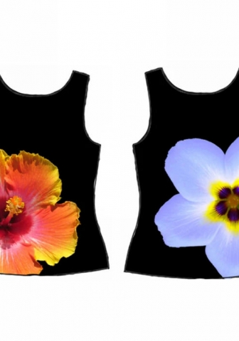 (Real Image)2024 Styles Women Floral Print Casual Versatile Wear T-Shirt Top